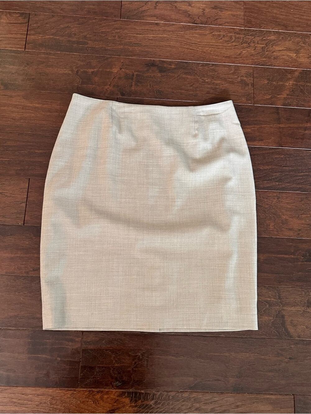 Brooks Brothers Loro Piana Wool Straight Pencil Skirt Designer Size 16 NWT